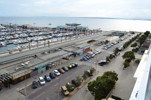 07 SANTA POLA VUE DU PORT DEPUIS L HOTEL 14 09 2018 (6)